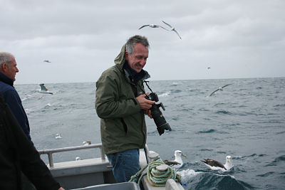 Mark Carwardine on Aurora pelagic trip